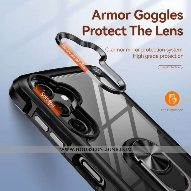 Coque Samsung Galaxy A14 5G / A14 Anneau-Support Métal