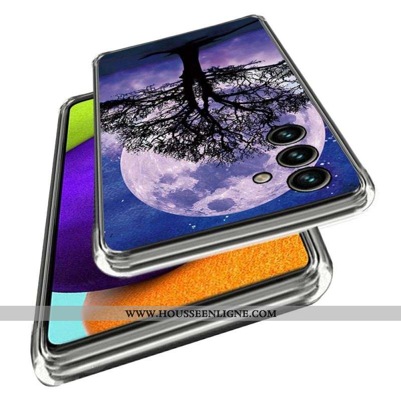 Coque Samsung Galaxy A14 5G / A14 Arbre Lunaire