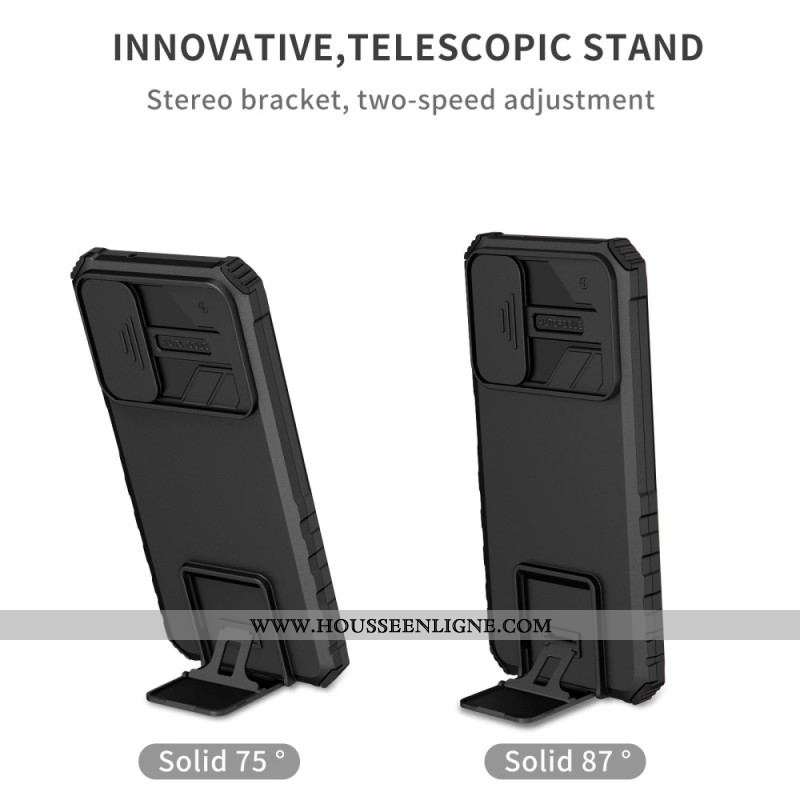 Coque Samsung Galaxy A14 5G / A14 Protège Appareil Photo avec Support