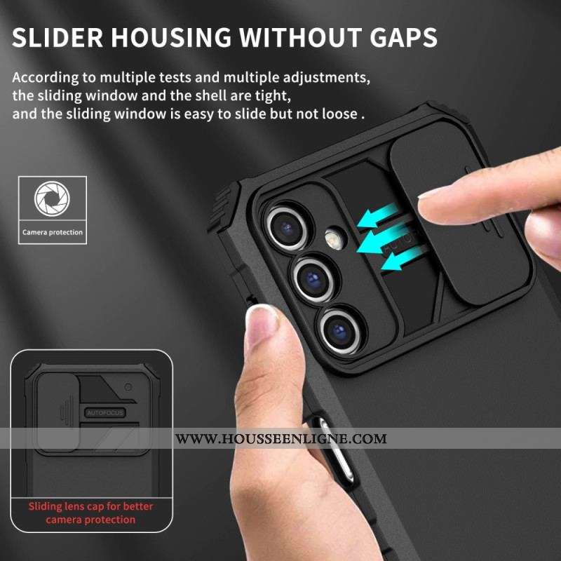 Coque Samsung Galaxy A14 5G / A14 Protège Appareil Photo avec Support