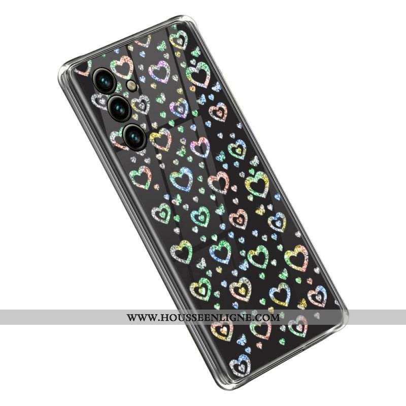 Coque Samsung Galaxy A14 5G / A14 Étoiles / Coeurs