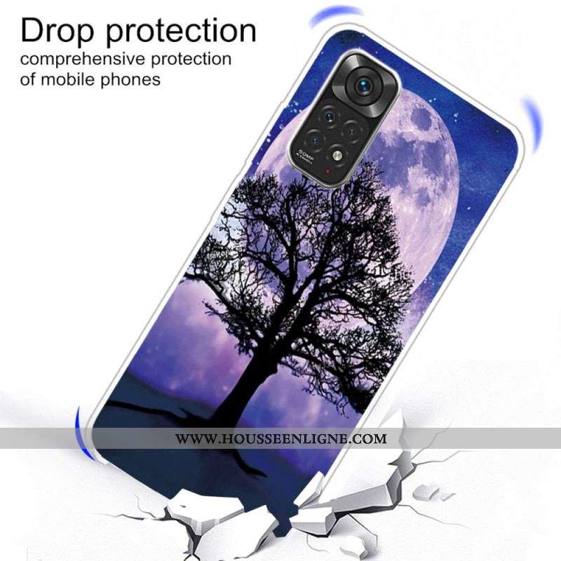 Coque Xiaomi Redmi Note 11 Pro / Note 11 Pro 5G Arbre et Lune