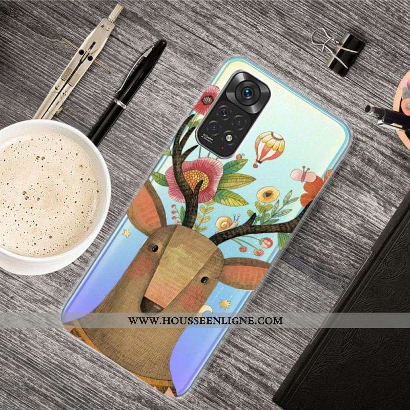 Coque Xiaomi Redmi Note 11 Pro / Note 11 Pro 5G Cerf Tribal