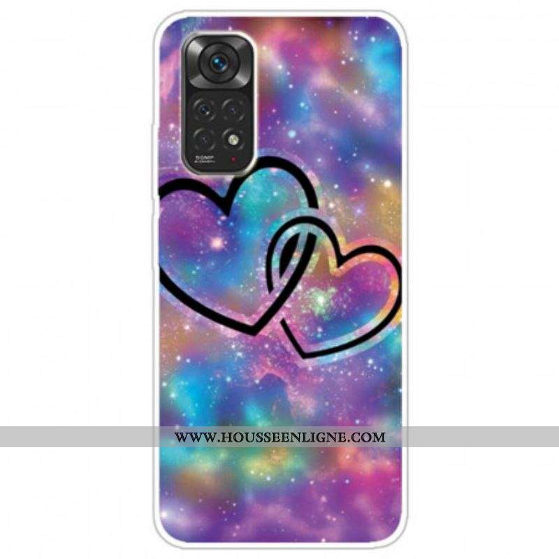 Coque Xiaomi Redmi Note 11 Pro / Note 11 Pro 5G Coeurs Enchaînés