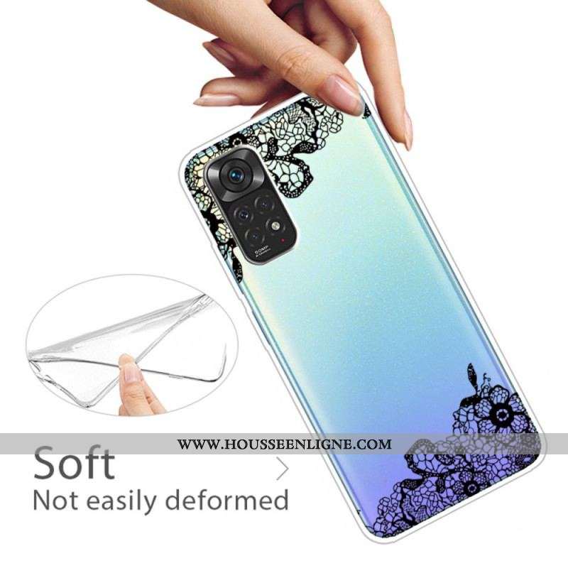 Coque Xiaomi Redmi Note 11 Pro / Note 11 Pro 5G Dentelle Fine