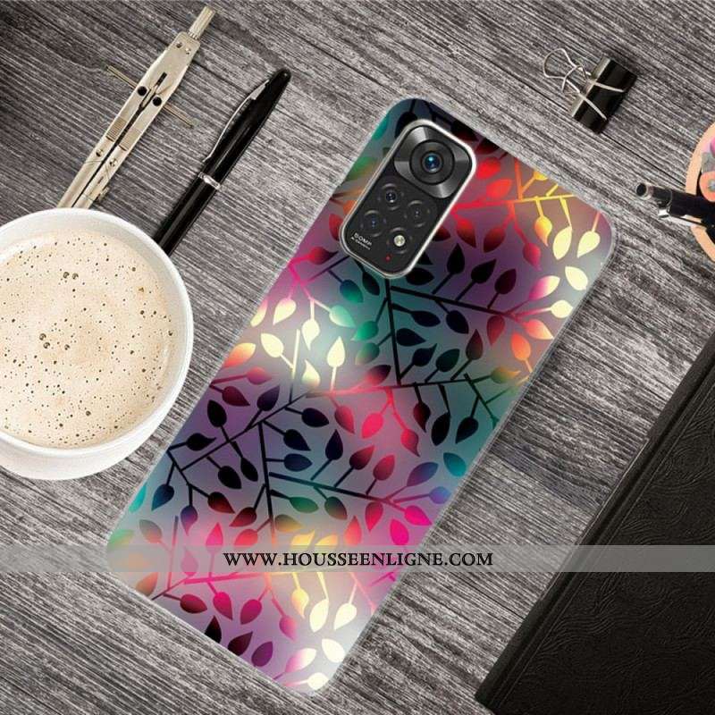 Coque Xiaomi Redmi Note 11 Pro / Note 11 Pro 5G Feuilles