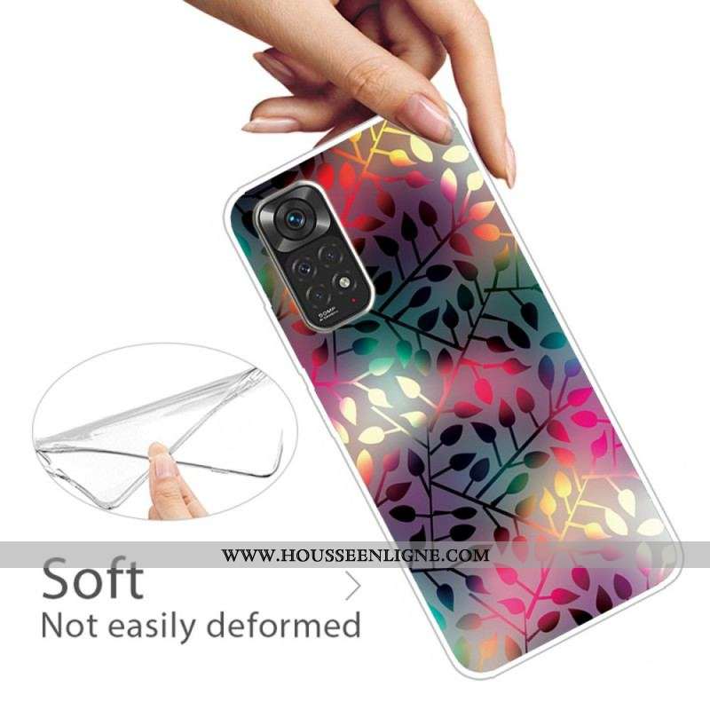 Coque Xiaomi Redmi Note 11 Pro / Note 11 Pro 5G Feuilles