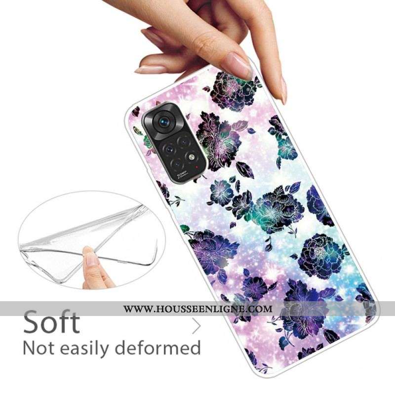 Coque Xiaomi Redmi Note 11 Pro / Note 11 Pro 5G Fleurs Vintage