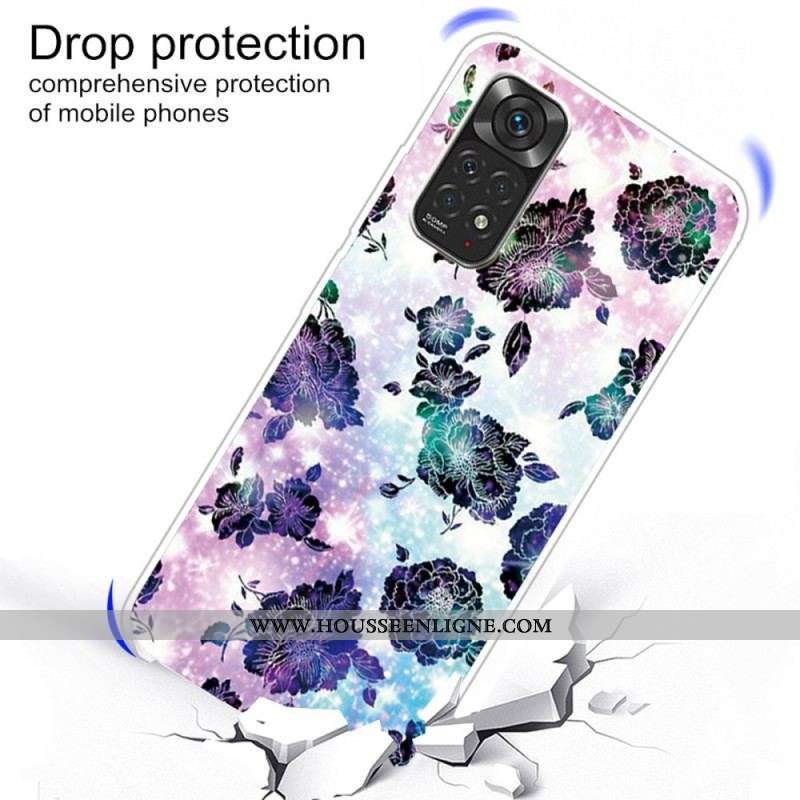 Coque Xiaomi Redmi Note 11 Pro / Note 11 Pro 5G Fleurs Vintage
