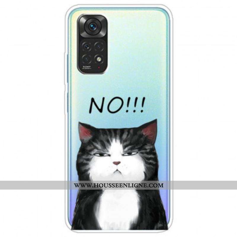 Coque Xiaomi Redmi Note 11 Pro / Note 11 Pro 5G Le Chat Qui Dit Non