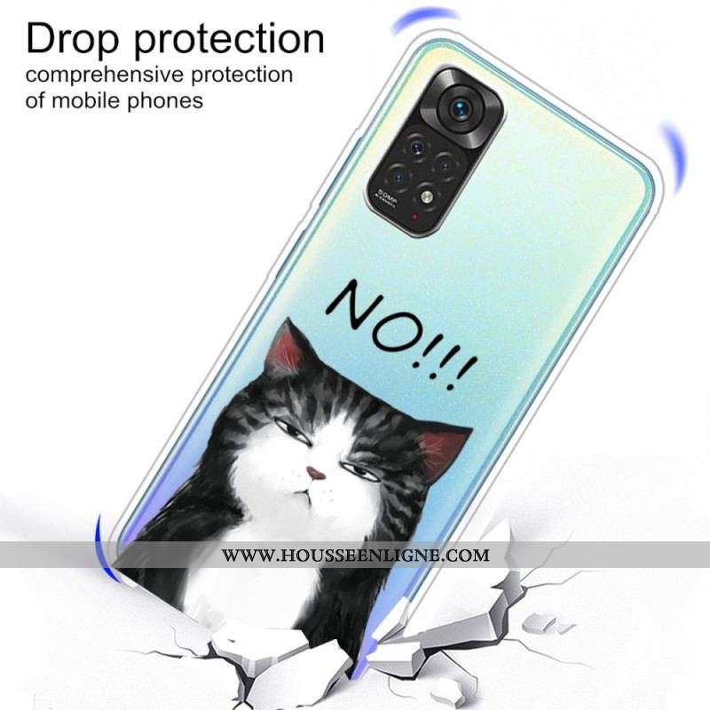 Coque Xiaomi Redmi Note 11 Pro / Note 11 Pro 5G Le Chat Qui Dit Non