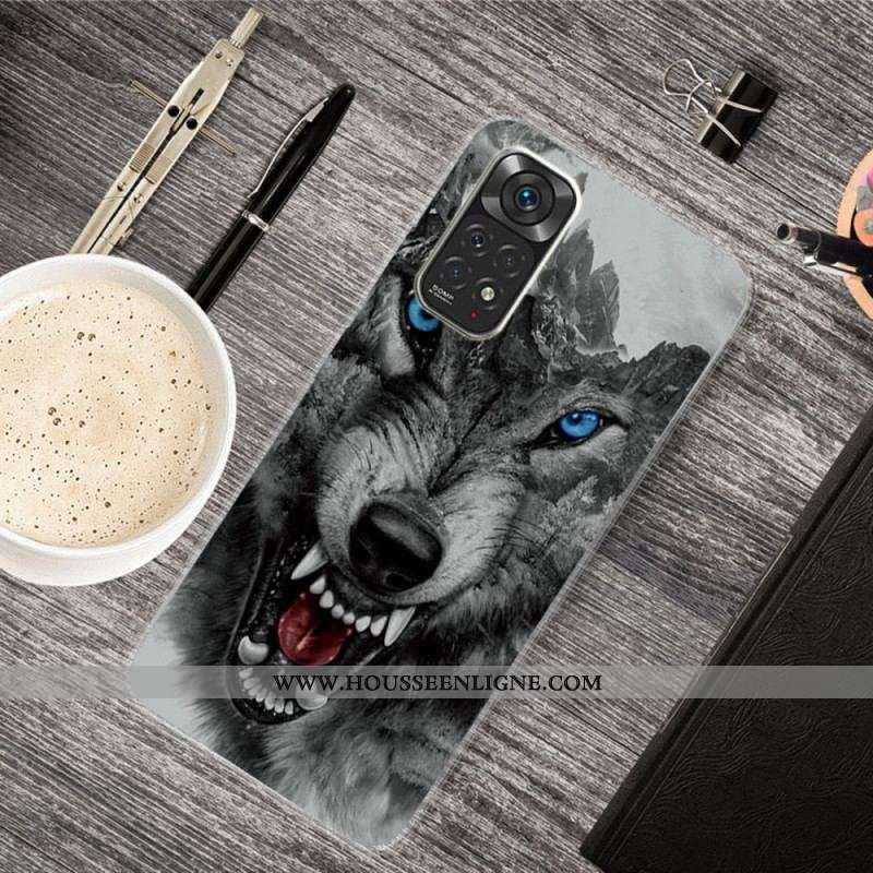 Coque Xiaomi Redmi Note 11 Pro / Note 11 Pro 5G Loup Féroce