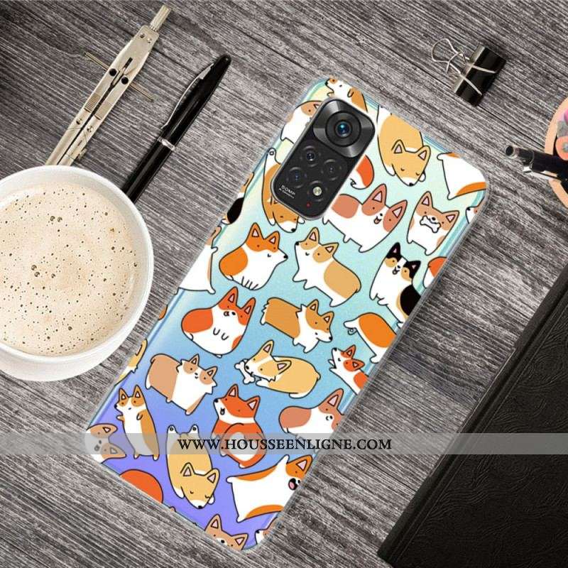 Coque Xiaomi Redmi Note 11 Pro / Note 11 Pro 5G Multiples Chiens