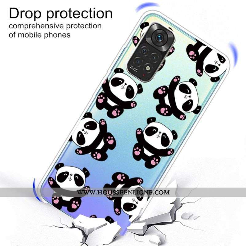 Coque Xiaomi Redmi Note 11 Pro / Note 11 Pro 5G Pandas Fun