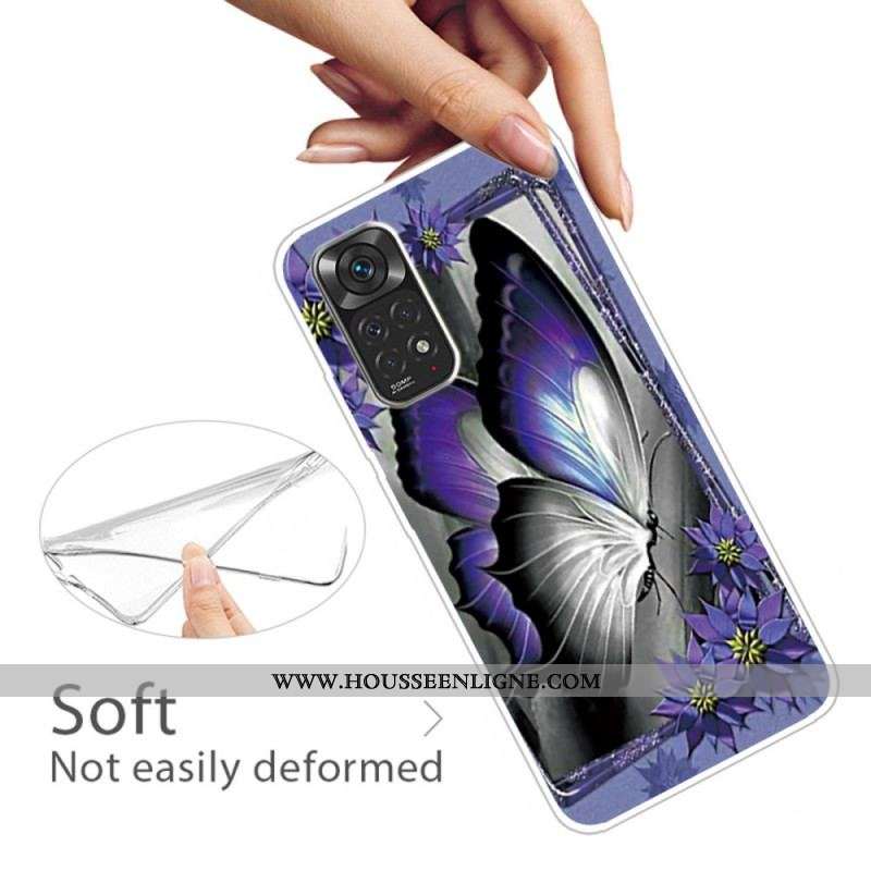 Coque Xiaomi Redmi Note 11 Pro / Note 11 Pro 5G Papillon Royal