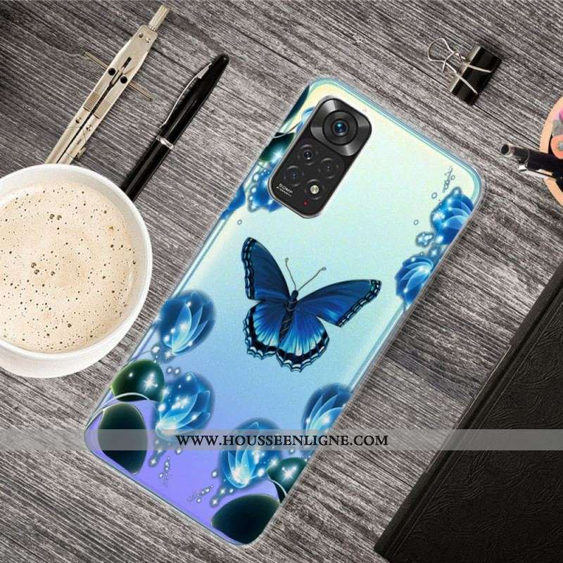 Coque Xiaomi Redmi Note 11 Pro / Note 11 Pro 5G Papillons Sauvages