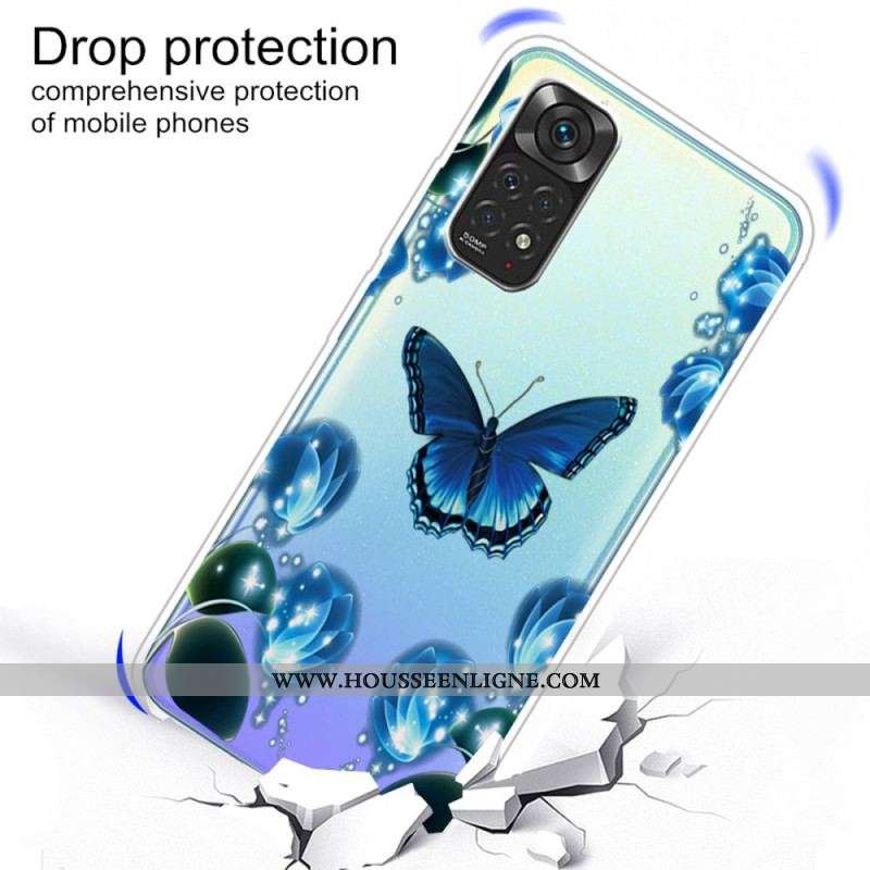 Coque Xiaomi Redmi Note 11 Pro / Note 11 Pro 5G Papillons Sauvages