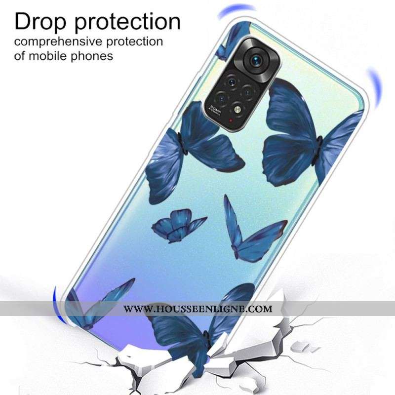 Coque Xiaomi Redmi Note 11 Pro / Note 11 Pro 5G Papillons Sauvages