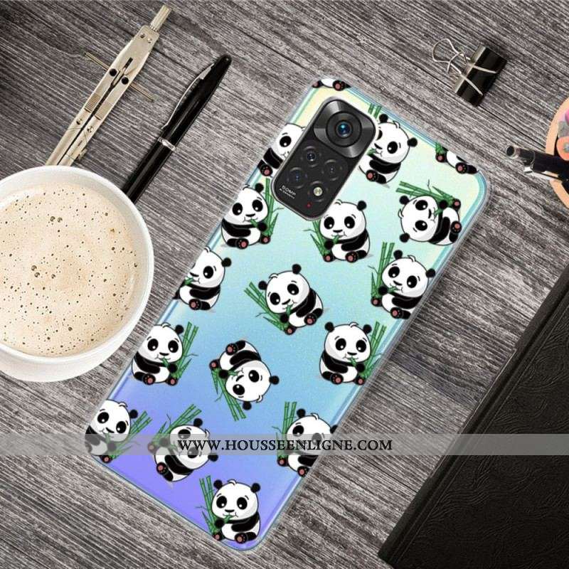 Coque Xiaomi Redmi Note 11 Pro / Note 11 Pro 5G Petits Pandas