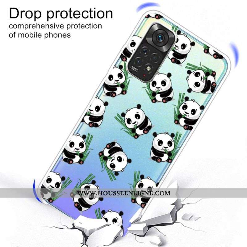 Coque Xiaomi Redmi Note 11 Pro / Note 11 Pro 5G Petits Pandas