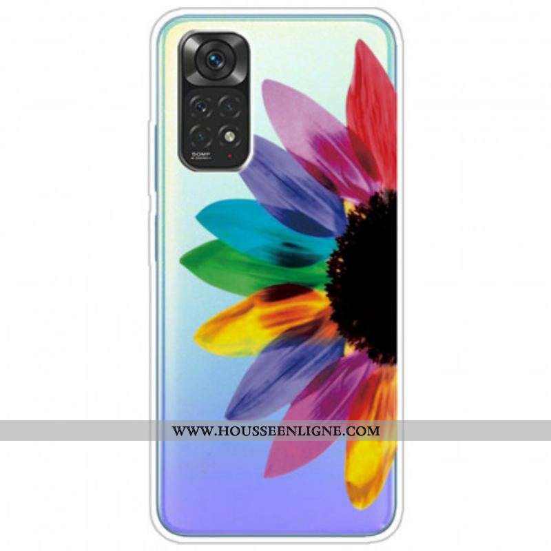 Coque Xiaomi Redmi Note 11 Pro / Note 11 Pro 5G Pétales Colorées