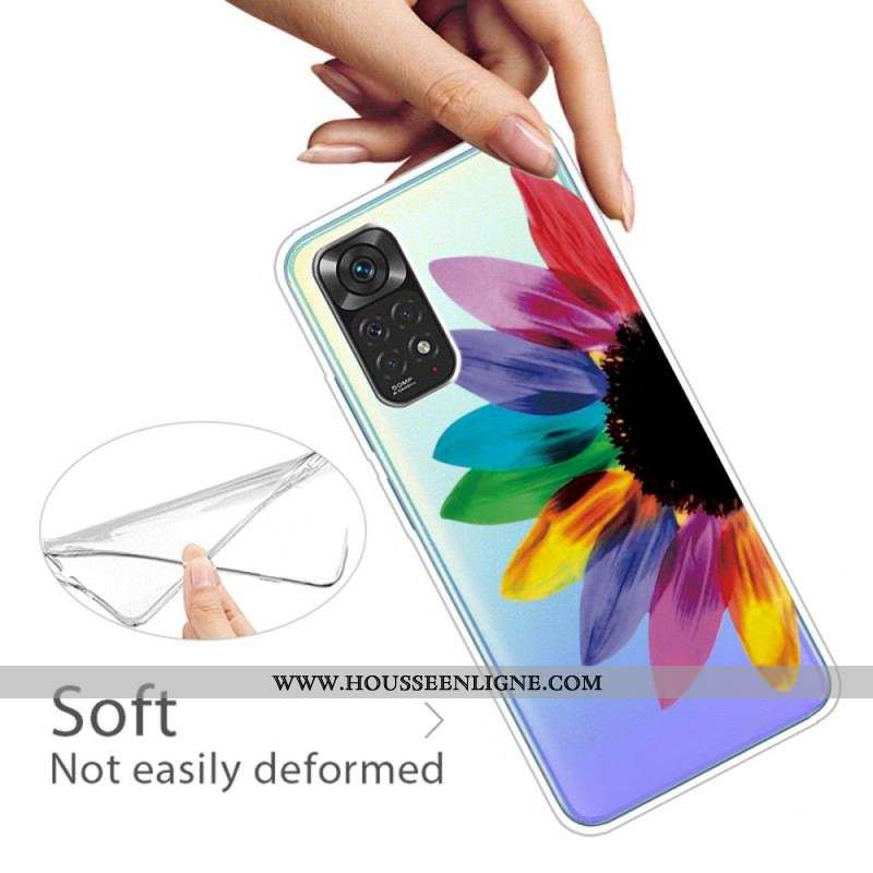 Coque Xiaomi Redmi Note 11 Pro / Note 11 Pro 5G Pétales Colorées