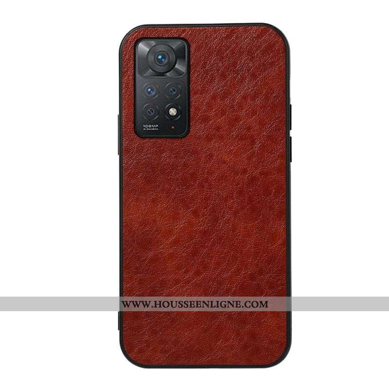 Coque Xiaomi Redmi Note 11 Pro / Note 11 Pro 5G Simili Cuir Texturé