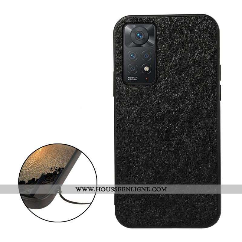 Coque Xiaomi Redmi Note 11 Pro / Note 11 Pro 5G Simili Cuir Texturé