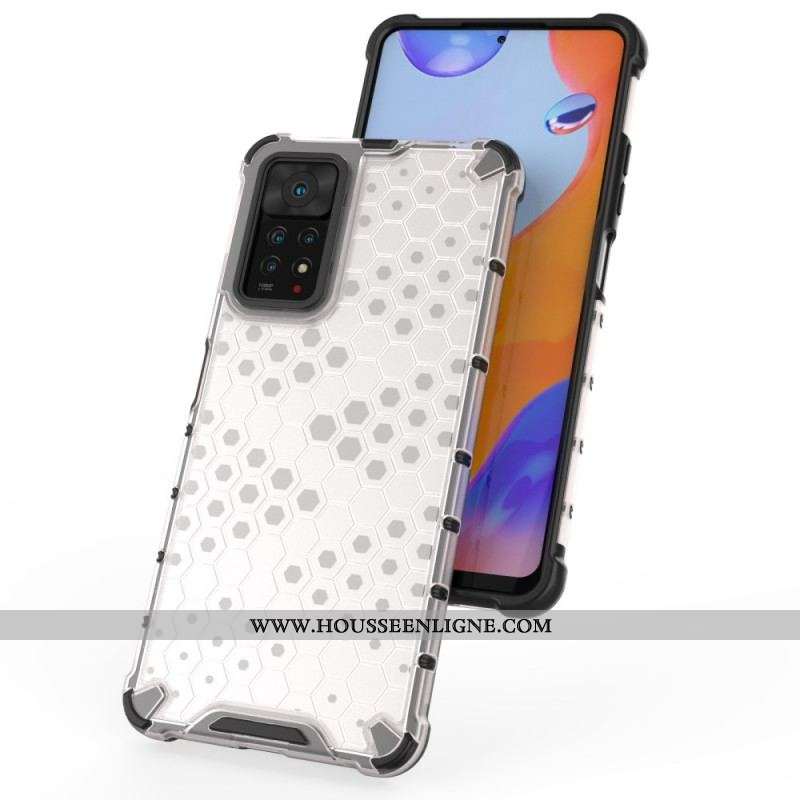 Coque Xiaomi Redmi Note 11 Pro / Note 11 Pro 5G Style Nid d'Abeille