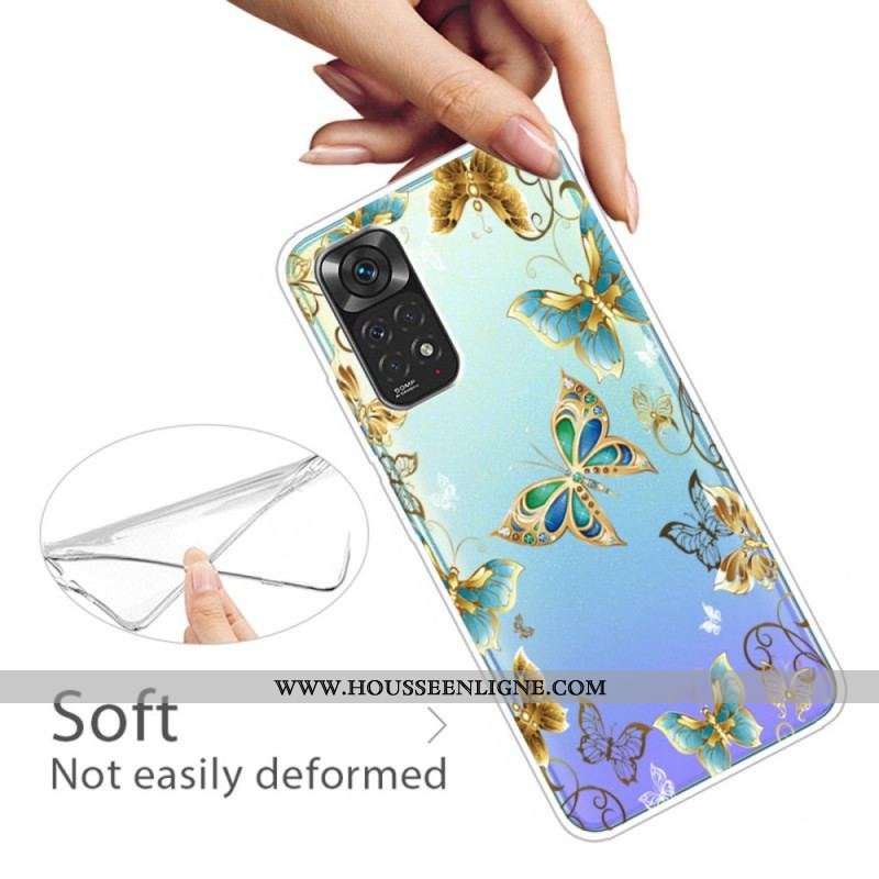 Coque Xiaomi Redmi Note 11 Pro / Note 11 Pro 5G Vol de Papillons