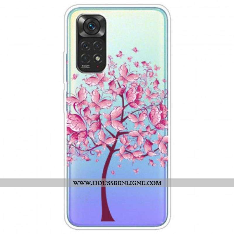 Coque Xiaomi Redmi Note 11 Pro / Note 11 Pro 5Gs Top Arbre Rose