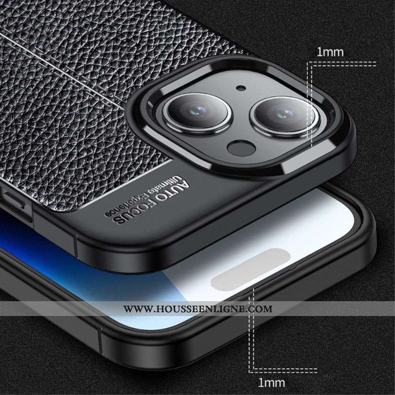 Coque iPhone 15 Double Line