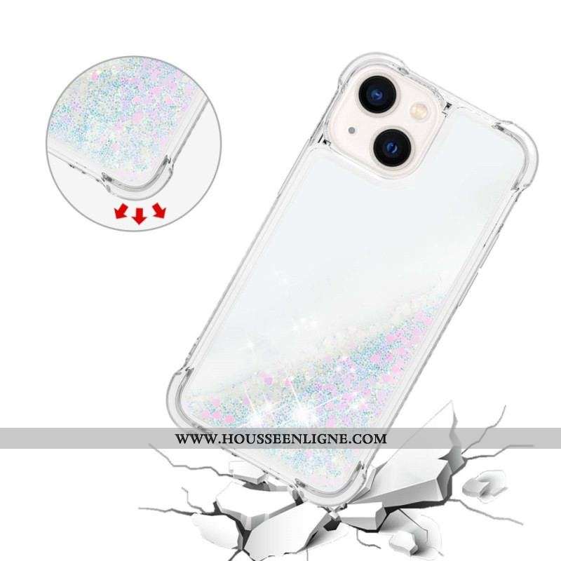 Coque iPhone 15 Paillettes