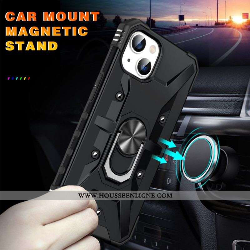 Coque iPhone 15 Plus Anneau-Support Magnétique