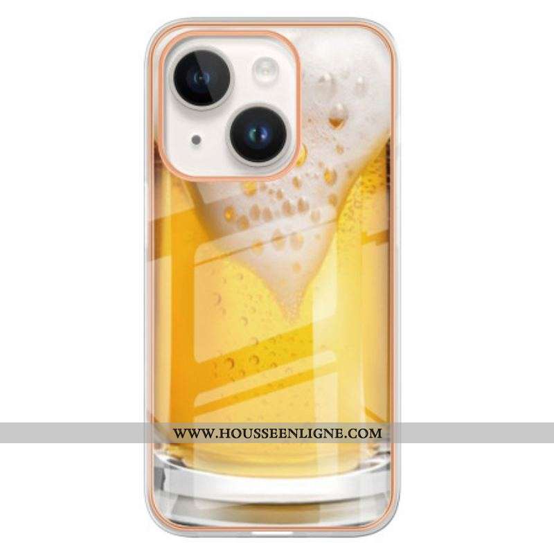 Coque iPhone 15 Plus Bière