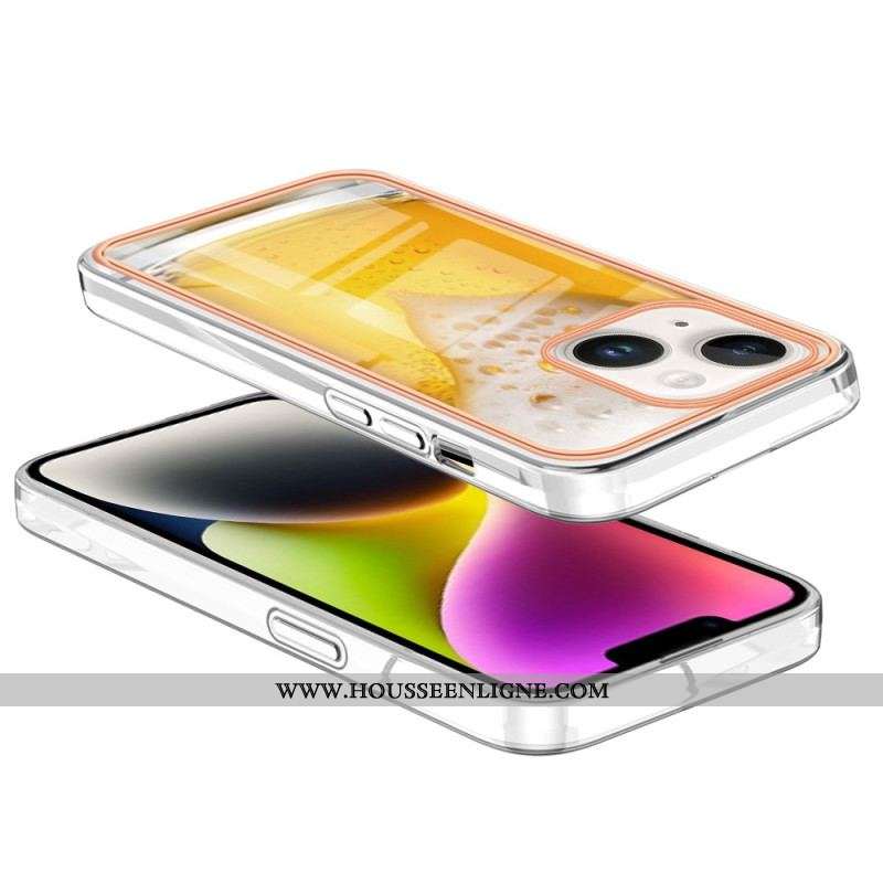 Coque iPhone 15 Plus Bière