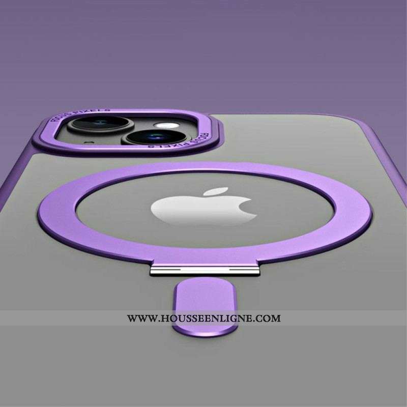 Coque iPhone 15 Plus Compatible Magsafe avec Suppport