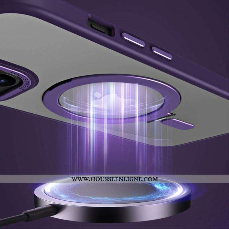 Coque iPhone 15 Plus Compatible Magsafe avec Suppport
