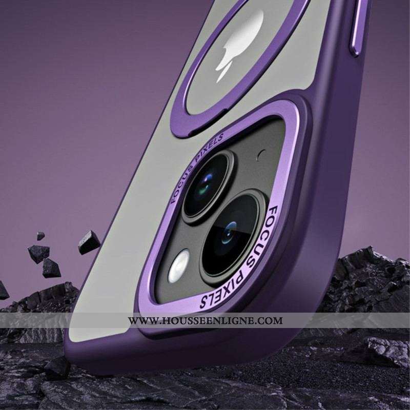 Coque iPhone 15 Plus Compatible Magsafe avec Suppport