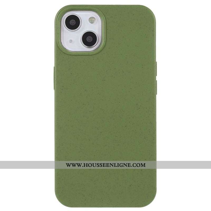 Coque iPhone 15 Plus Conception Paille de Blé