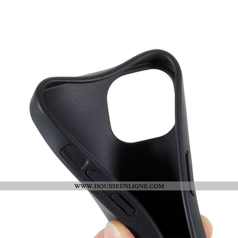 Coque iPhone 15 Plus Conception Paille de Blé