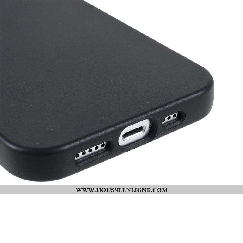 Coque iPhone 15 Plus Conception Paille de Blé