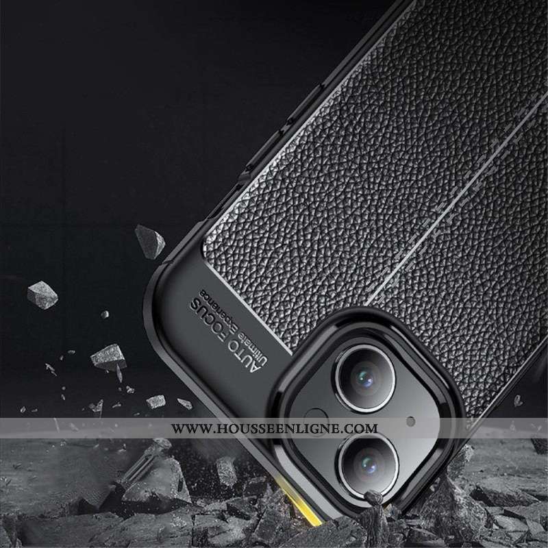 Coque iPhone 15 Plus Double Line