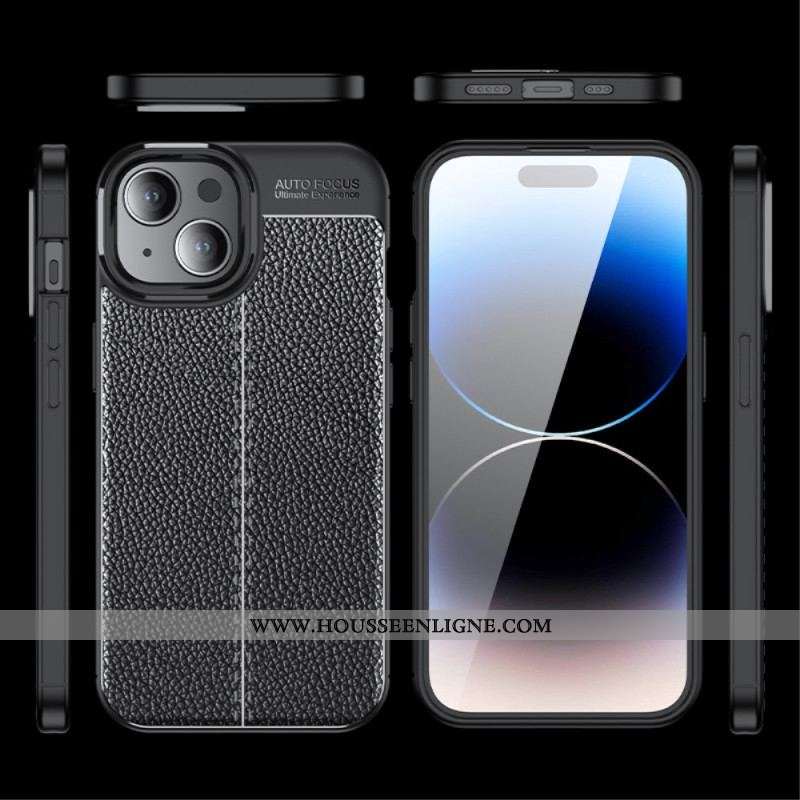 Coque iPhone 15 Plus Double Line