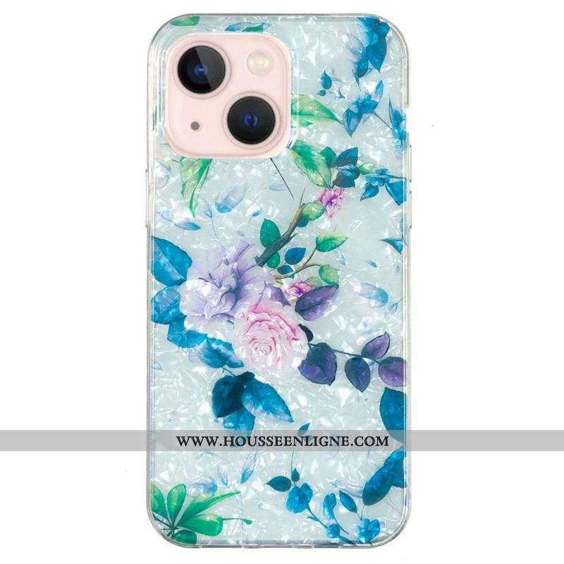 Coque iPhone 15 Plus Florale