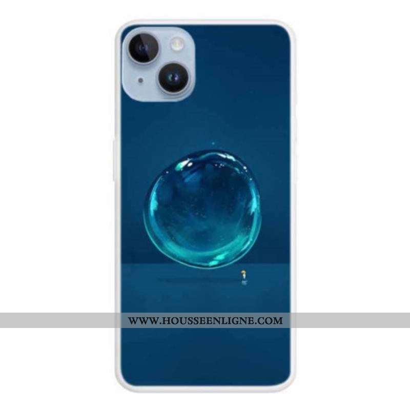Coque iPhone 15 Plus Goute d'Eau