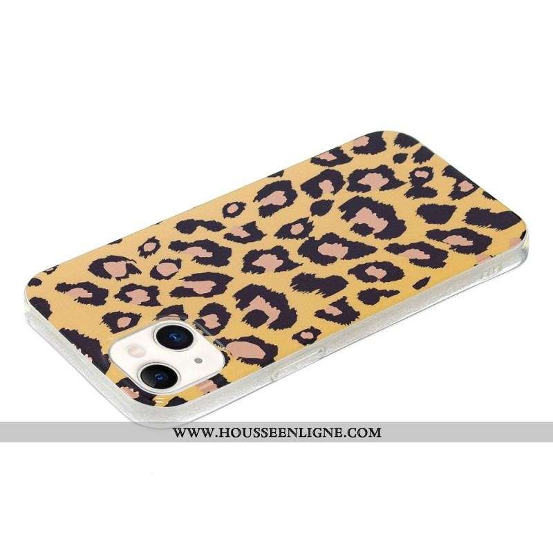 Coque iPhone 15 Plus Léopard