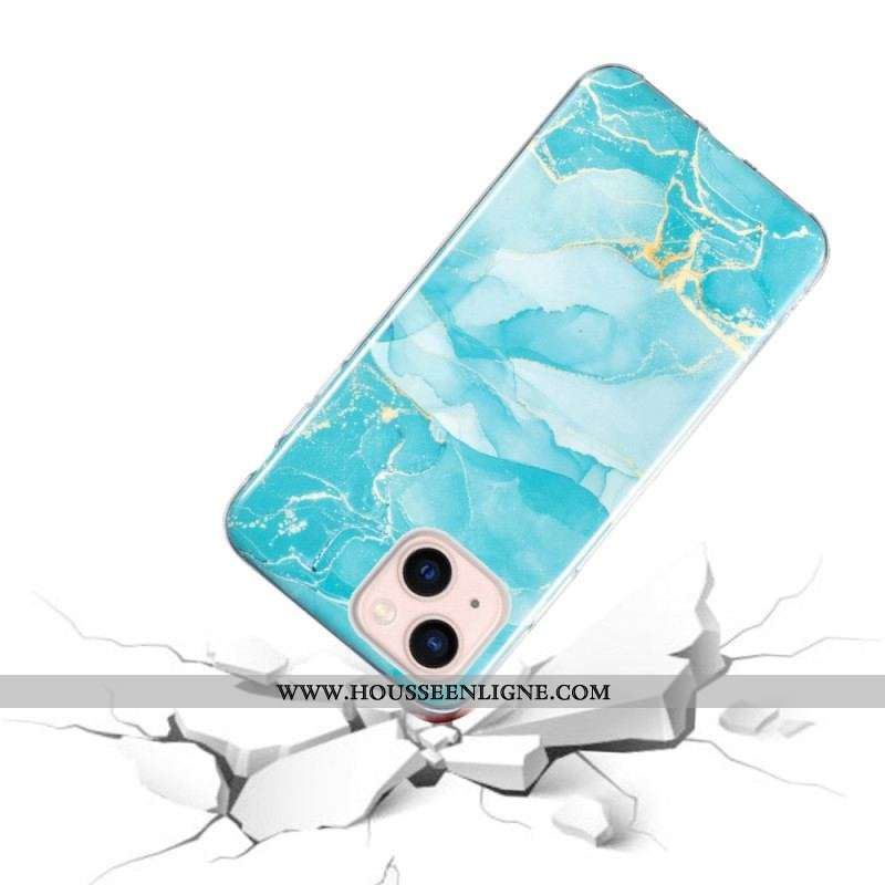 Coque iPhone 15 Plus Marbre