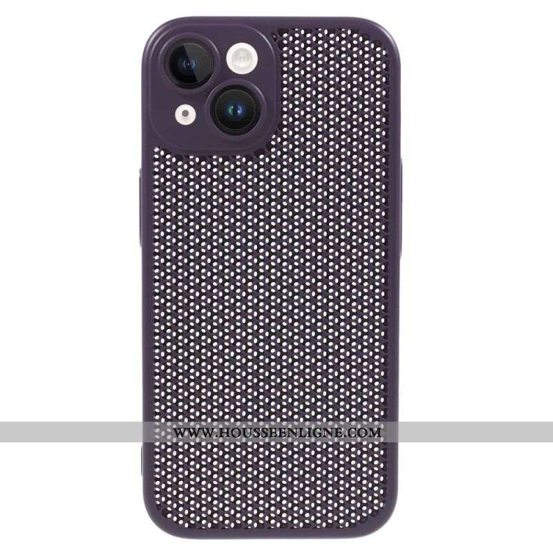 Coque iPhone 15 Plus Nid d'Abeille avec Protecteur Appareil Photo