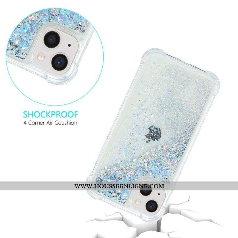Coque iPhone 15 Plus Paillettes